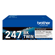 Brother TN247 Schwarz Doppelpack Schwarz von 2 Toner Original