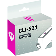 Kompatible Canon CLI-521 Rotviolett Patrone