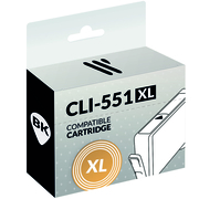 Kompatible Canon CLI-551XL Schwarz Patrone