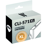 Kompatible Canon CLI-571XL Schwarz Patrone