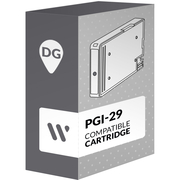 Kompatible Canon PGI-29 Dunkelgrau Patrone
