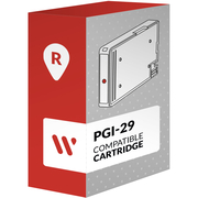 Kompatible Canon PGI-29 Rot Patrone