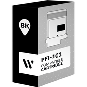 Kompatible Canon PFI-101 Schwarz Patrone