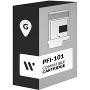 Kompatible Canon PFI-101 Grau Patrone