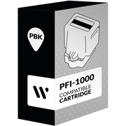 Kompatible Canon PFI-1000 Schwarzes Photo Patrone