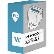 Kompatible Canon PFI-1000 Cian Photo Patrone