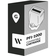 Kompatible Canon PFI-1000 Grau Patrone