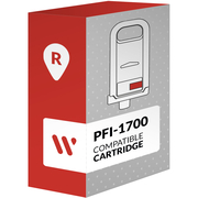 Kompatible Canon PFI-1700 Rot Patrone