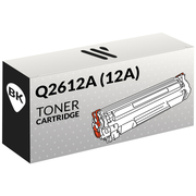 Kompatible HP Q2612A (12A) Schwarz Toner