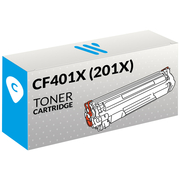 Kompatible HP CF401X (201X) Cyanfarben Toner