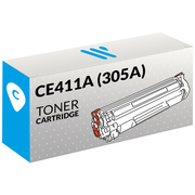 Kompatible HP CE411A (305A) Cyanfarben Toner