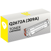 Kompatible HP Q2672A (309A) Gelb Toner