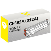 Kompatible HP CF382A (312A) Gelb Toner