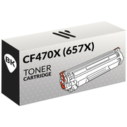 Kompatible HP CF470X (657X) Schwarz Toner