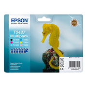 Epson T0487  Multipack mit 6 Tintenpatronen Original