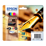 Epson T1636 (16XL)  Mehrfachpackung mit 4 Stück Tintenpatronen Original