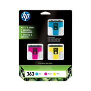HP 363  3er-Packung von 3 Tintenpatronen Original