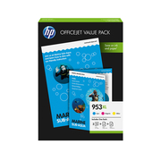 HP 953XL  Officejet Value Pack mit 3 Tintenpatronen Original