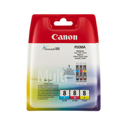 Canon CLI-8  3er-Packung Tintenpatronen Original