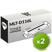 Samsung MLT-D116L Packung von 2 Toner Kompatibel