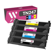 Kompatibel Brother TN247 Packung mit 4 Stück Toner