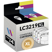 Kompatibel Brother LC3219XL Packung mit 4 Stück Tintenpatronen