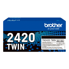 Brother TN2420 Twin Pack Schwarz Original