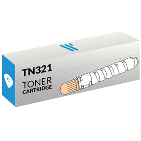 Kompatibel Konica TN321 Cyanfarben
