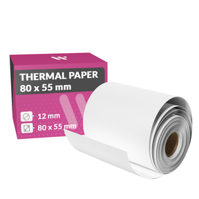 PixColor rolle Thermopapier 80x55 mm (1 Stück)