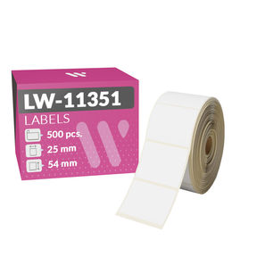 Dymo LW-11352 Kompatible Etiketten (25,0x54,0 mm – 500 Stk.)