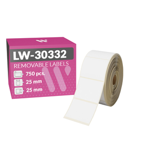 Dymo LW-30332 Kompatible Etiketten (25,0x25,0 mm – 750 Stk.)