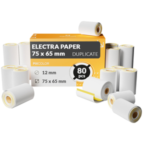 PixColor Electra-Papier Selbstdurchschreibend 75x65 mm (Schachtel mit 80 Stk.)