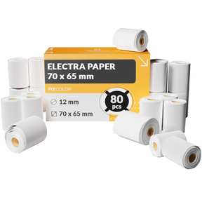 PixColor Electra-Papier 70x65 mm (Schachtel 80 Stk.)