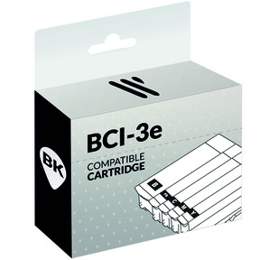 Kompatibel Canon BCI-3e Schwarz