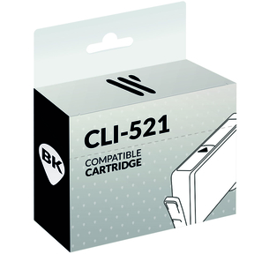 Kompatibel Canon CLI-521 Schwarz