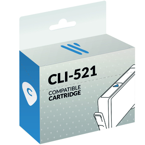 Kompatibel Canon CLI-521 Cyanfarben