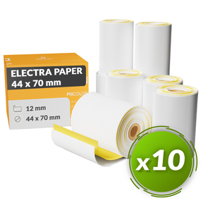 PixColor rollen Electra-Papier 44x70 mm (Packung 10 Stk.)