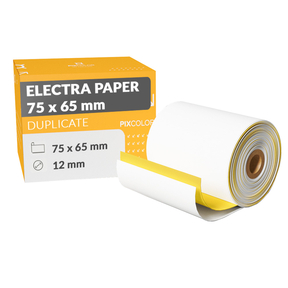 PixColor rolle Electra-Papier Selbstdurchschreibepapier 75x65 mm (1 Stück)