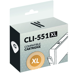 Kompatibel Canon CLI-551XL Grau
