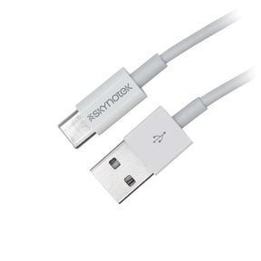 Kabel USB-A 2.0 auf USB Typ-C Weiß Skynotek