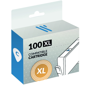Kompatibel Lexmark 100XL Cyanfarben
