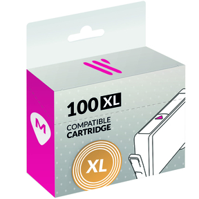 Kompatibel Lexmark 100XL Rotviolett