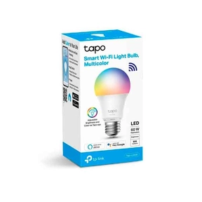 Intelligente WLAN-Glühbirne TP-Link Tapo Smart Multicolor E27 8,7W (6500K)