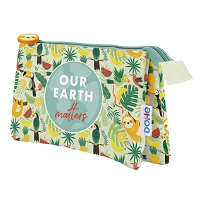 Dohe Triple-Etui WWF Tropic „Love Our Planet“