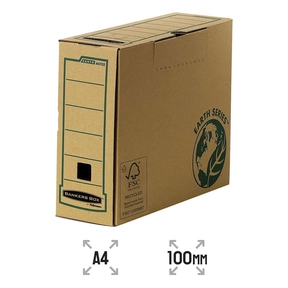 Fellowes Definitive A4 Archivbox Braun