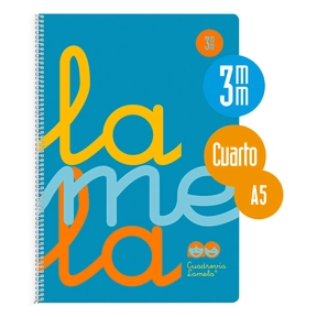 Lamela Notizbuch Polypropylen / Quarter 3 mm