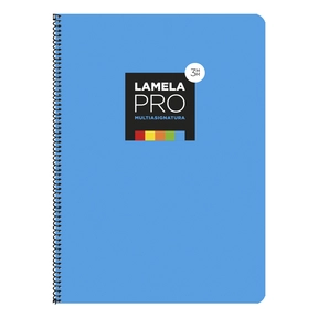 Lamela Pro Notizbuch A4 kariert 3 mm mit Hardcover
