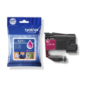 Brother LC521 Rotviolett Original