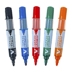Pilot V Board Master M Whiteboardmarker 5er-Set