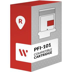 Kompatibel Canon PFI-101 Rot